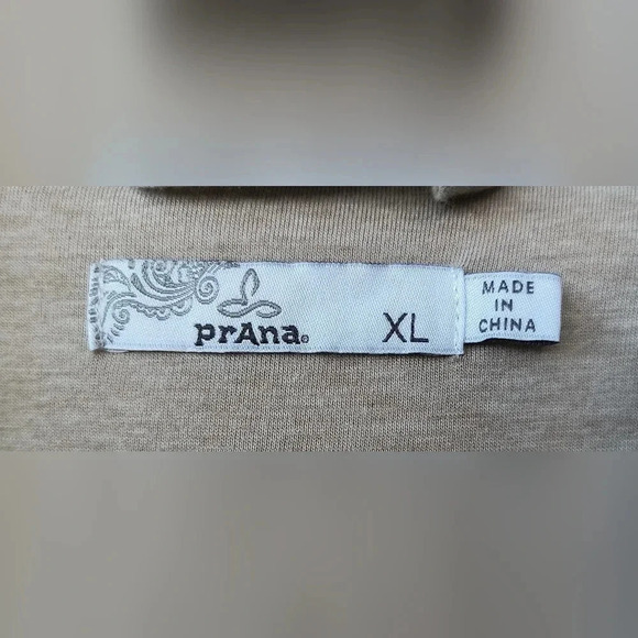 Prana Permafrost Half Zip Soft Cozy Fleece Fluffy Pullover Hoodie Sweater, XL - Picture 4 of 7